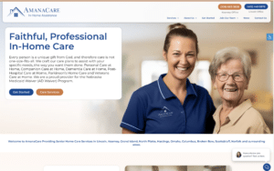 Home Care Website Design by Approved Senior Network